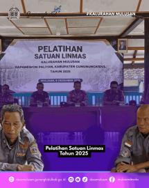 Pelatihan Satuan Linmas Kalurahan Mulusan Tahun 2025